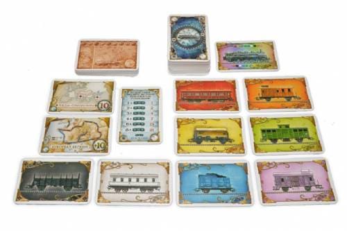 Карточки для настольной игры "Билет на поезд. Европа"