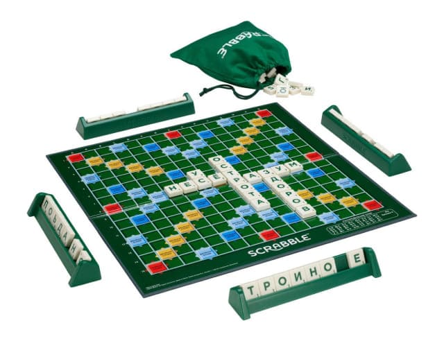 Комплектация игры "Scrabble"